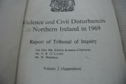 Violence &amp; Civil Disturbances In Northern Ireland In 1969 - Report Of Tribunal Of Inquiry Report