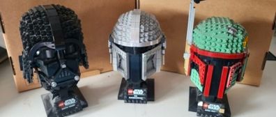 Star Wars Lego Helmets