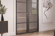 Seadec Crittal 4 Panel Clear Glass Door