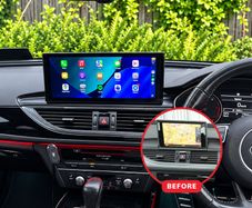 Audi A6 2018-2022 Apple CarPlay & Android Auto Radio