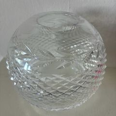 Vintage Waterford Crystal Rose Bowl