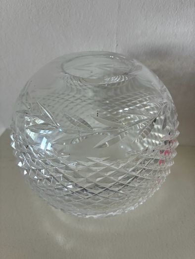 Vintage Waterford Crystal Rose Bowl