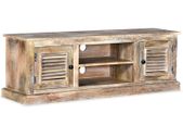 TV Cabinet Solid Mango Wood