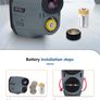 Laser Rangefinder for Hunting 1000M Golf Range Finder with Flag-Lock slope pin Laser Distance meter Rangefinder Binoculars Image 6