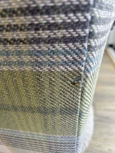 NEXT armchair and footstool