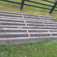 concrete cattle grid