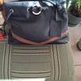 Beautiful GiGi Navy Soft Leather Hand/Shoulder Bag Image 9