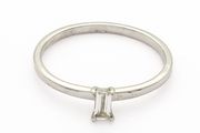 Cubic Zirconia Sterling Silver Ring