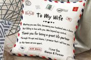 Express Love Cushion Cover To My Wife