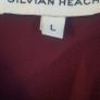 Womens Designer Bow Tie Purple  Blouse. Image 3