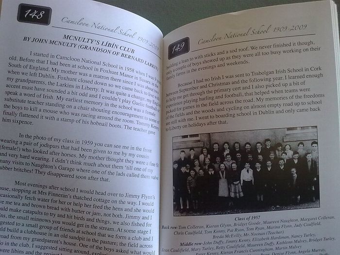 A history of the schools and people of Camcloon area 1870-2009 Ireland Roscommon