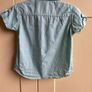 Blue short sleeve shirt 9-12 months Image 2