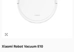 Xiaomi E10 robot hoover vacuum cleaner