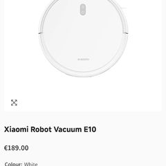 Xiaomi E10 robot hoover vacuum cleaner
