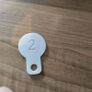 shopping coin trolley key 1 euro two euro Image 5