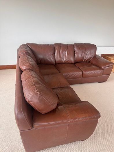 Leather Corner Sofa