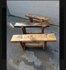 Handmade Garden benchs