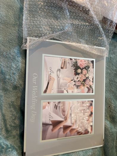 Amore by Juliana 4x6 Wedding Day Frame