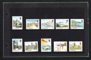 1985 Guernsey Landscapes Definitive Series (1p, 2p, 5p 6p 7p, 8p 11p, 15p, 30p &amp; UK2) Presentation Pack