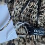 maxi dress Mango featuring Kaia Gerber co ord ruffle bandeau top in leopard print size M brand nerw Image 10