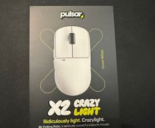 Pulsar X2 Crazylight 8khz gaming mouse