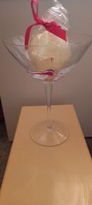 Duiske Crystal Candle and Holder