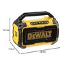 DeWalt 18V XR Compact Bluetooth Speaker DCR011-XJ Image 3