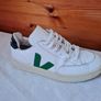 Veja v12 green logo size 5 eu 38 white leather in good condition Image 8