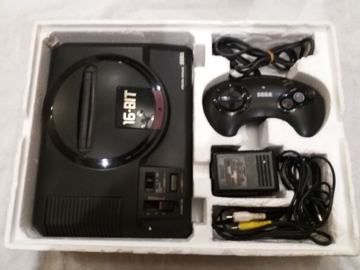 Japanese mega drive console boxed