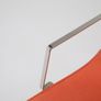 Orange Fabric and Chrome Swivel Office Chair Comet by Gunilla Allard for Lammhult, 1990s Image 7