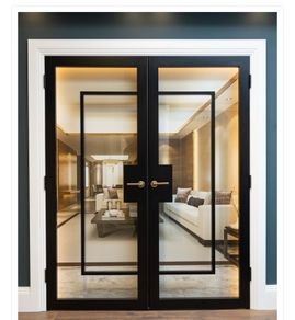 Brand New Barcelona Black Internal Doors (Pair)
