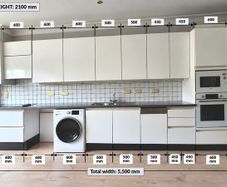 Kitchen - SieMatic White Gloss with Integrated Appliances