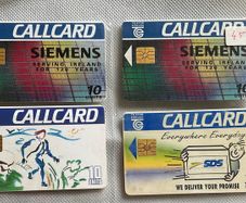 1990's Siemens, SDS, Trinity, Rose of Tralee, City of culture call cards from 1 euro