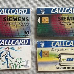 1990's Siemens, SDS, Trinity, Rose of Tralee, City of culture call cards from 1 euro