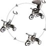Easy Steer Pedal Tricycle Buggy Stroller with Oxford Cloth (FREE POSTAGE) Image 2