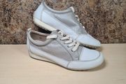 womens CAPRICE trainers runners shoes Size UK 6 EU 39 white grey (AT1)