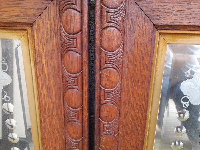 Victorian framed mirrors.