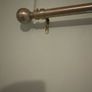 Silver curtain pole Image 2