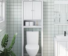 Over-the-Toilet Storage White
