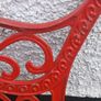 Cast Iron set chair ends Image 2