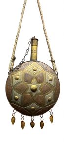 Antique powder flask