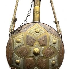 Antique powder flask