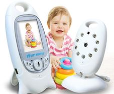 Wireless Digital Video Baby Monitor Night Vision Two Way Audio