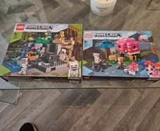 lego minecraft x 2 sets