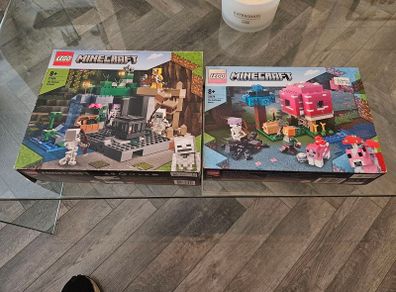 lego minecraft x 2 sets
