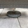 Crank & Tilt Garden Parasol Umbrella with Heavy Granite Base Image 2