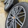 Porsche cayenne 21 rs spyder design wheels grey Image 5