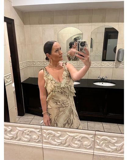 zara maxi dress