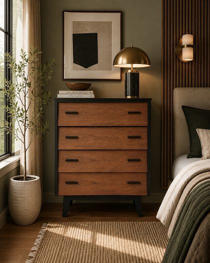 Mid century modern chest of drawers