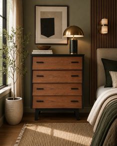 Mid century modern chest of drawers